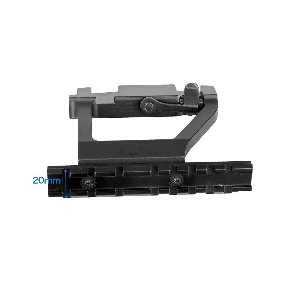 Quick Detach AK47 AK74 Gun Rail Picatinny MI Side Rail Mounting